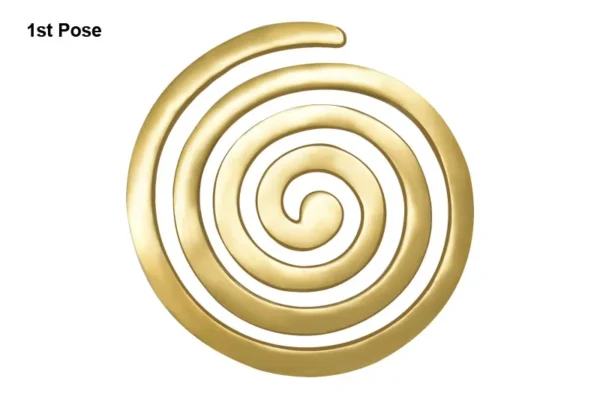 Brass Helix (North West Direction – Air Element) - Image 4