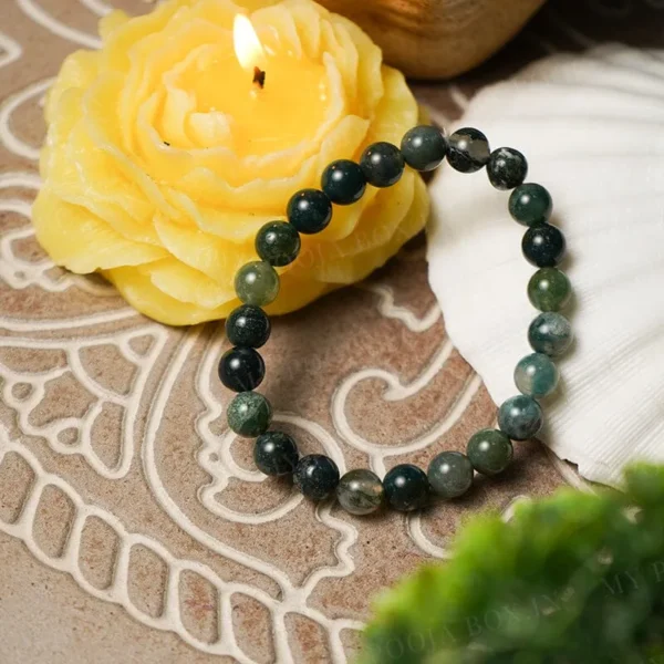 Moss Agate Bracelet - Image 2