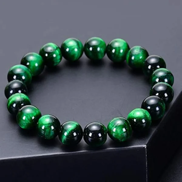 Green Tiger Eye Bracelet - Image 2