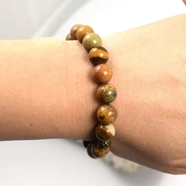 Calligraphy Jasper Bracelet (Marium Stone) - Image 3