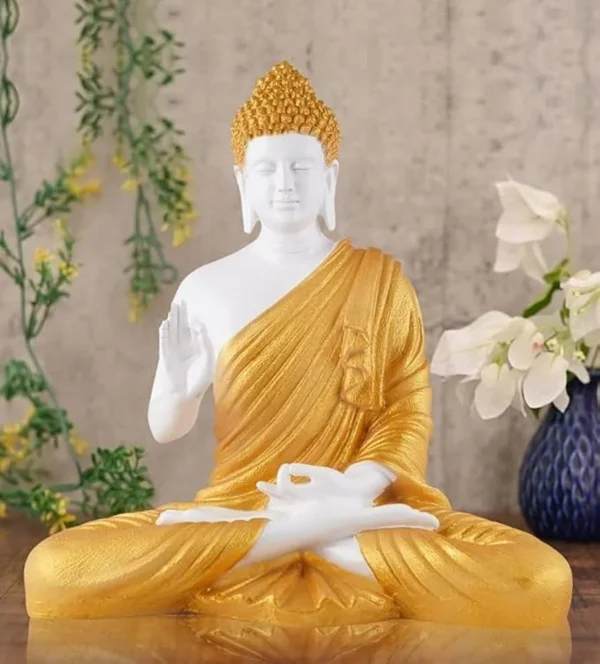 White Chamikla Buddha Samadhi
