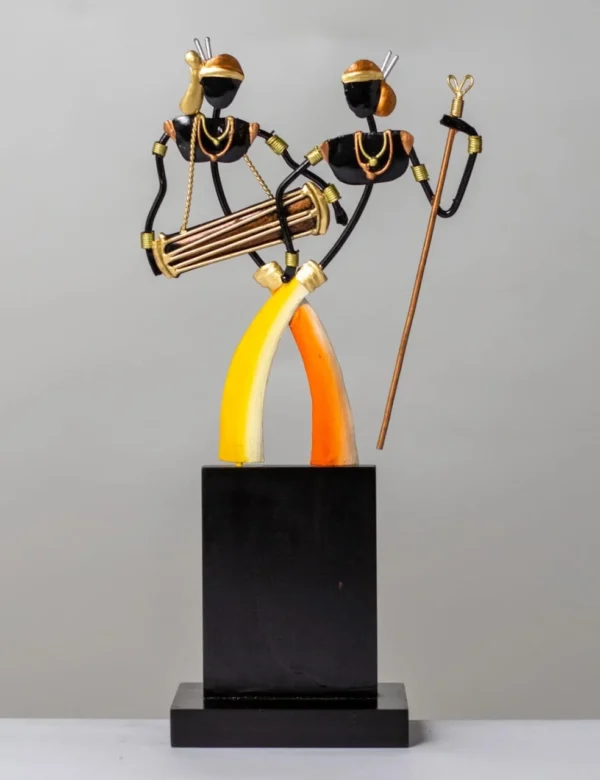 Wire Couple Bastar Art