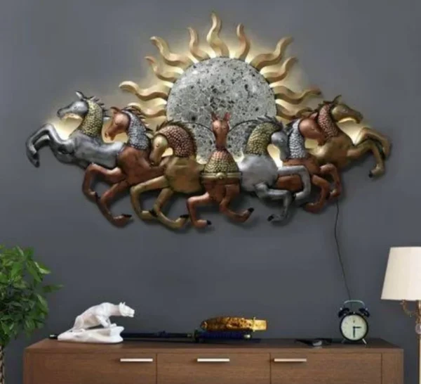 Antique Sun Horse