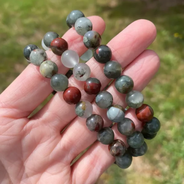 African Bloodstone Bracelet