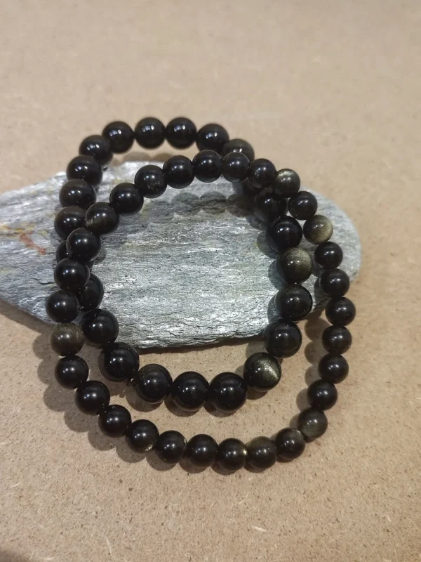 Golden Obsidian Bracelet