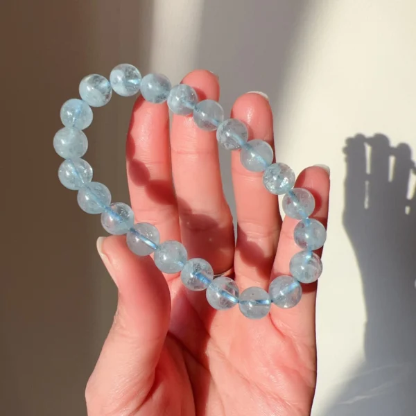 Aquamarine Bracelet (Treated) - Image 4