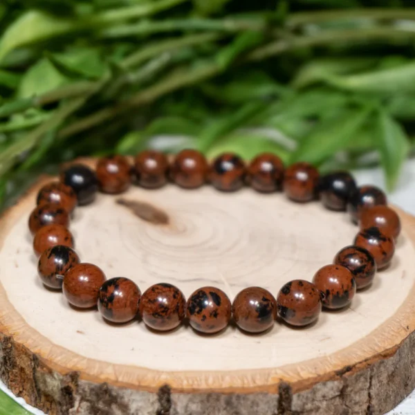 Mahogany Obsidian Bracelet