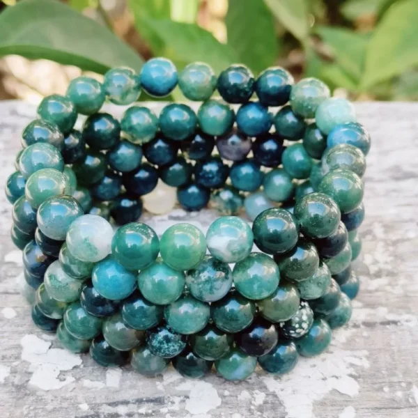 Moss Agate Bracelet - Image 4