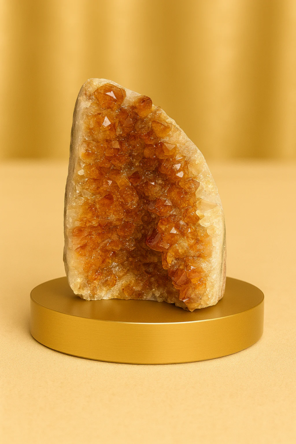 Citrine geode - Image 3